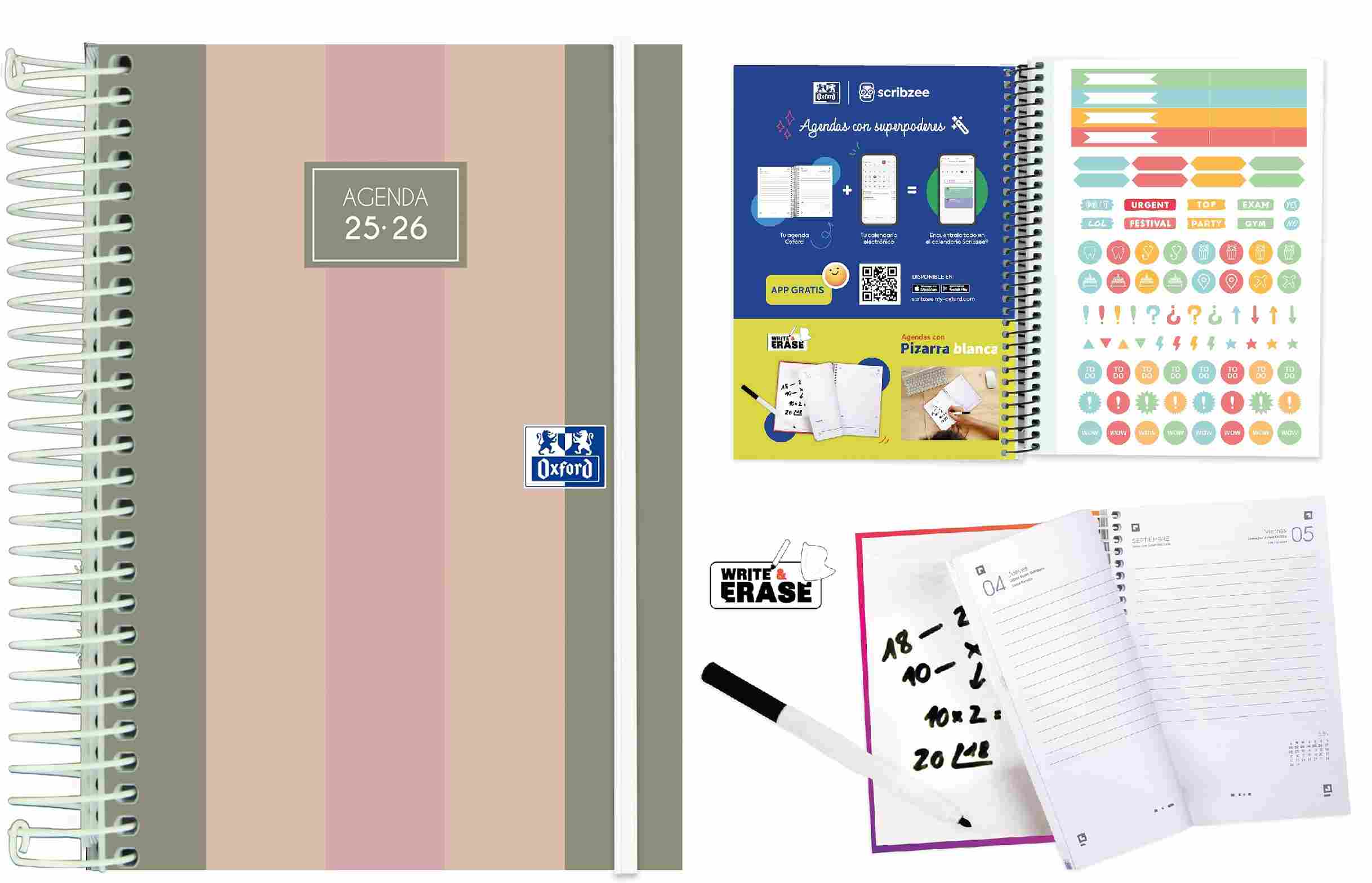 Agenda escolar Oxford